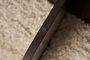Nordure Aeris Mesa de Café Madera Negra y Transparente